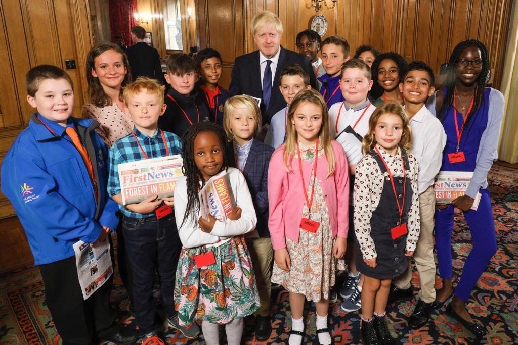 Shane Dean took his Jill Dando News project to Downing Street hosted by Boris Johnson