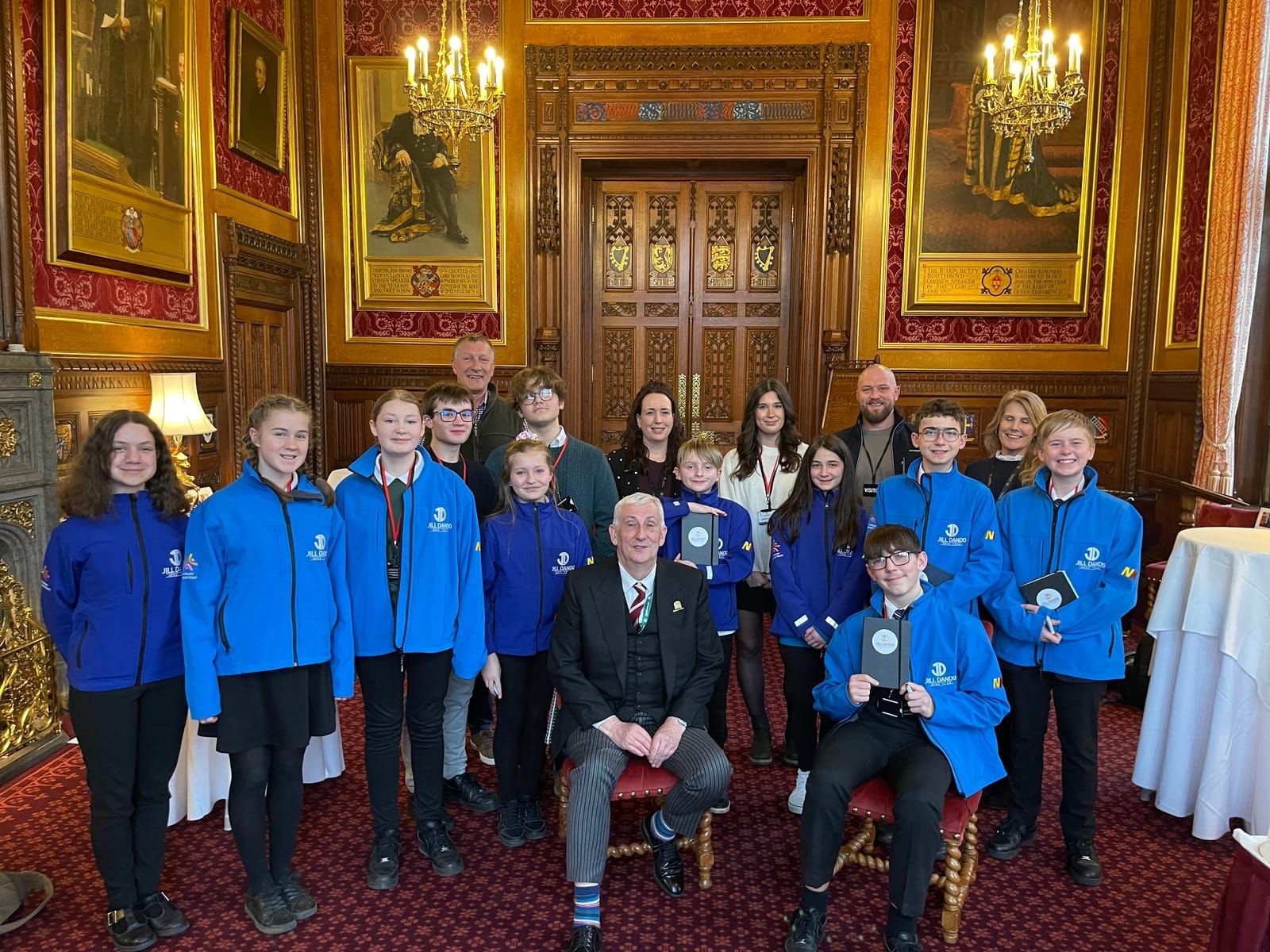 Mr Speaker with Jill Dando News reporters, set up by Shane Dean in 2011